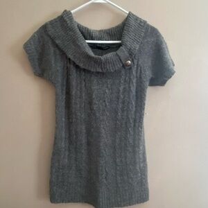 Cowl neck off the shoulder Sweater